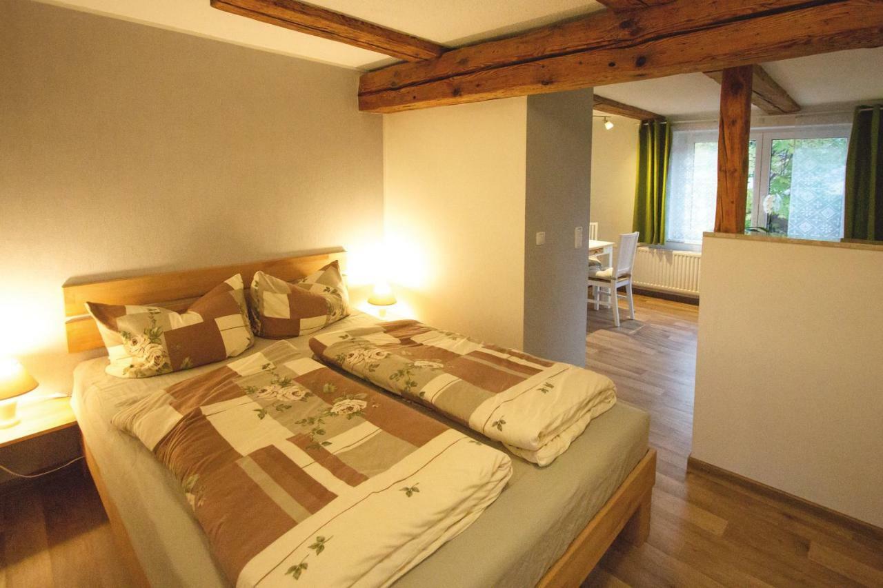 Ferienwohnung Alte Gaertnerei Thale Luaran gambar