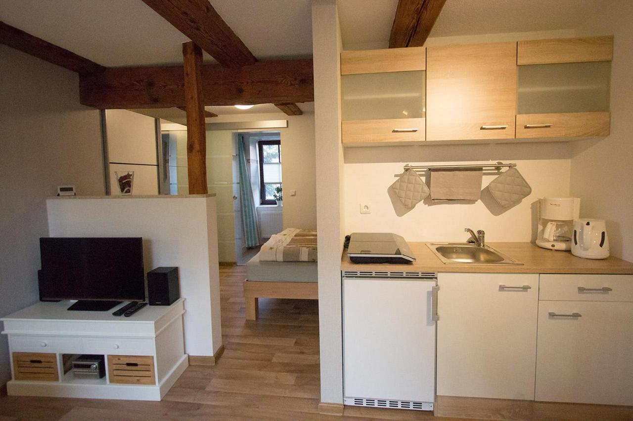 Ferienwohnung Alte Gaertnerei Thale Luaran gambar
